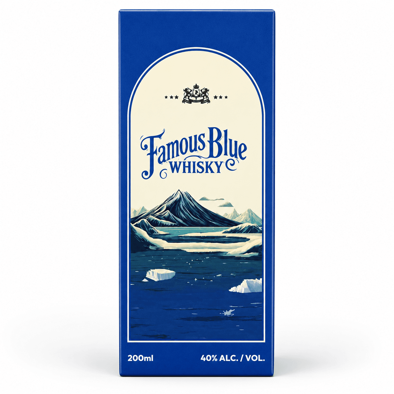 Famous Blue Whisky